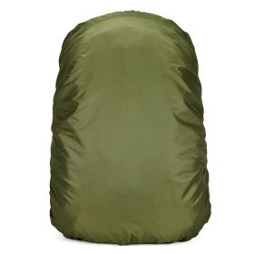 Waterproof Backpack Rain Cover Upgraded Triple Waterproofing With Adjustable Anti Slip Buckle Strap; Wear-Resisting And Durable; For Outdoor; Hik (Color: Green, size: S)